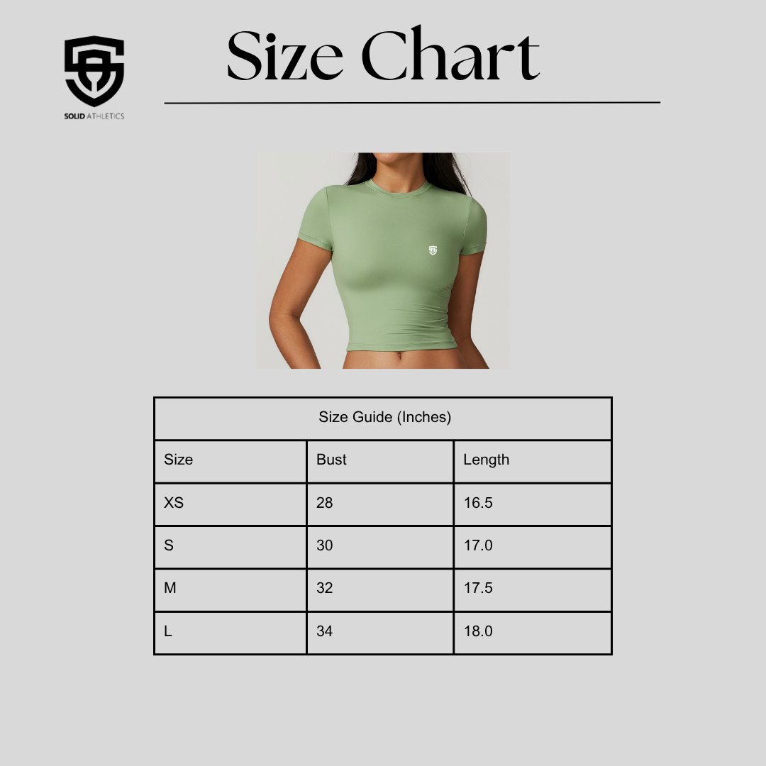 Sculpt-T Crop Top - Solid Athletics