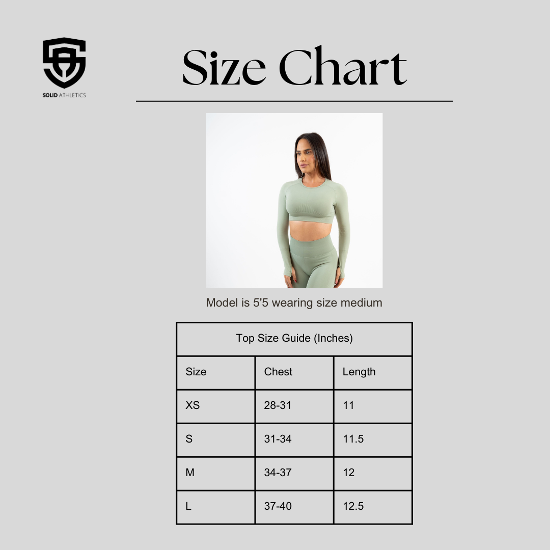 StretchFit Long Sleeve Top - Solid Athletics