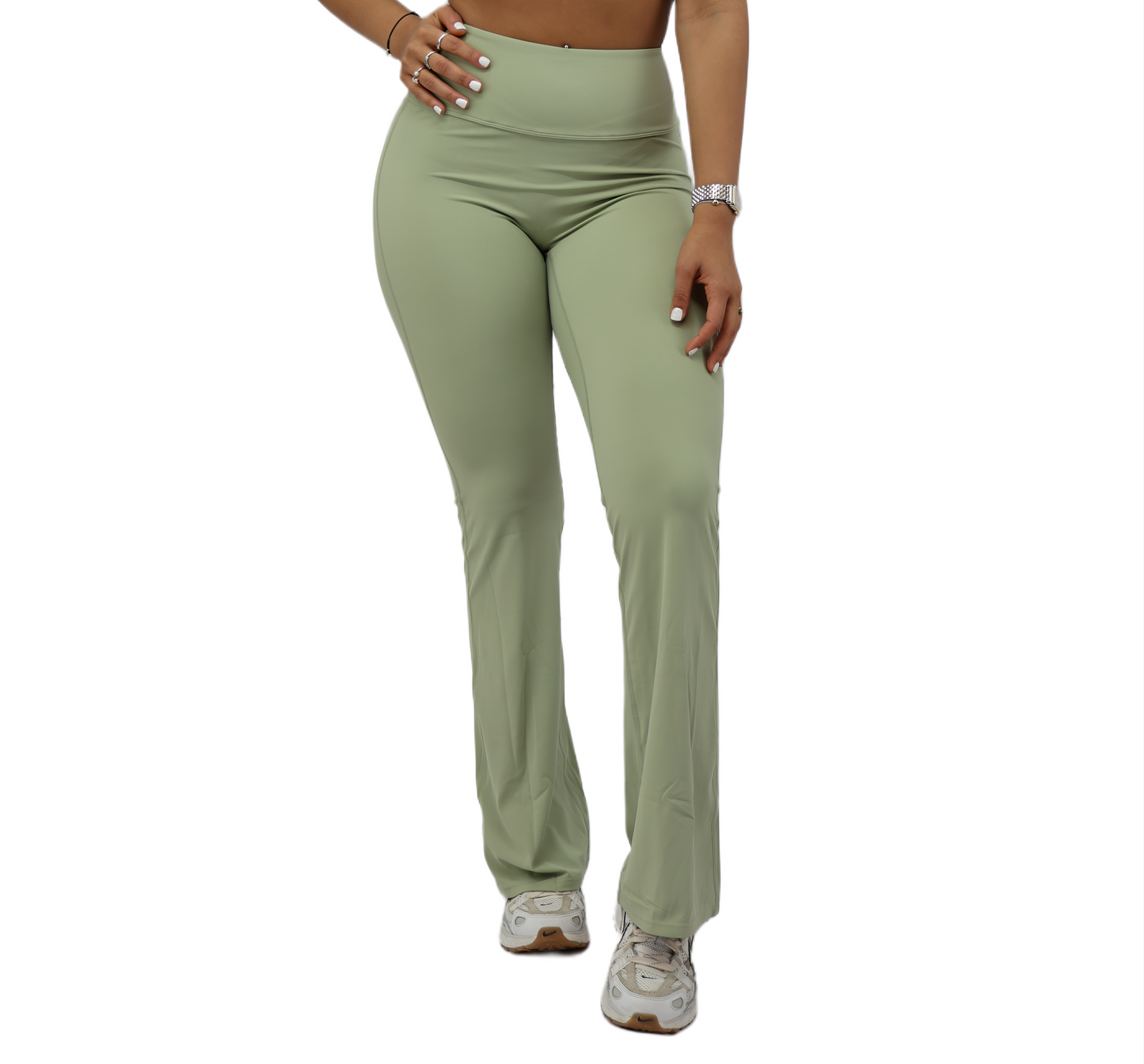 CurveFlow Flare Leggings - Solid Athletics