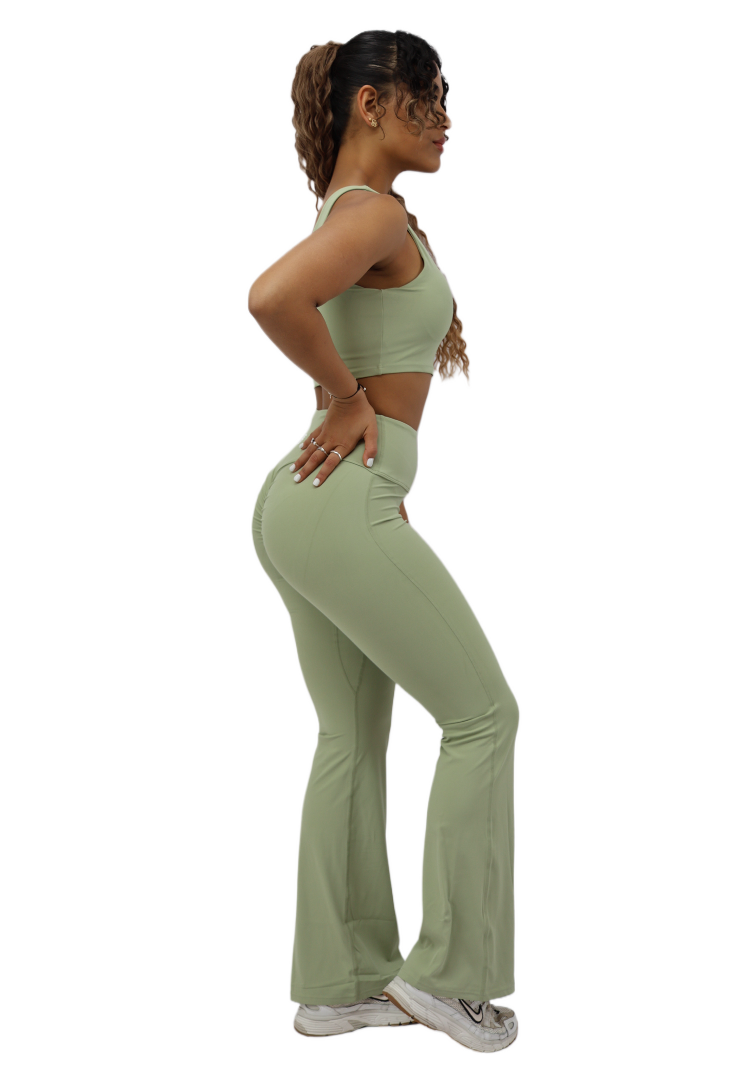 CurveFlow Flare Leggings - Solid Athletics