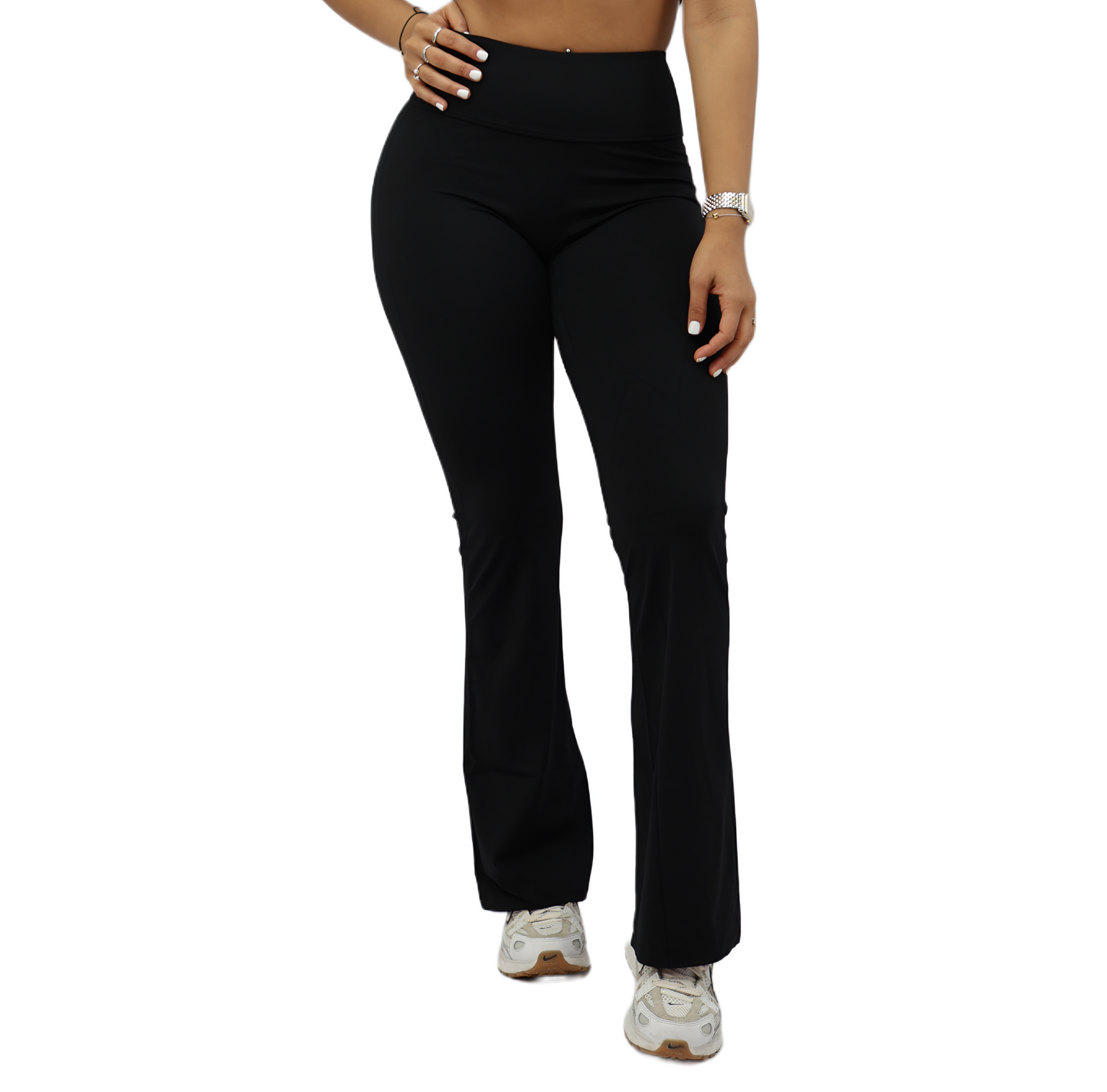 CurveFlow Flare Leggings - Solid Athletics