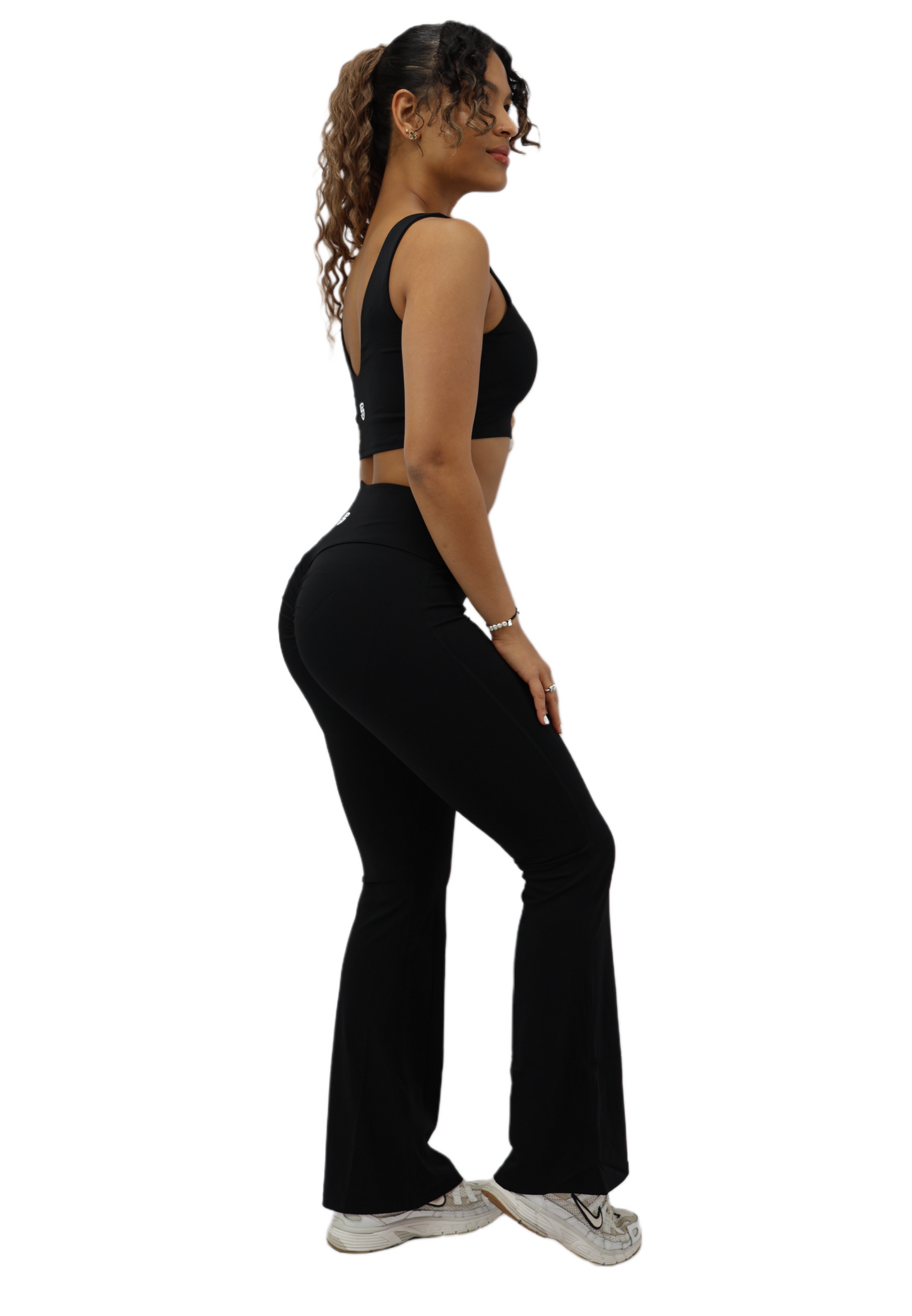 CurveFlow Flare Leggings - Solid Athletics