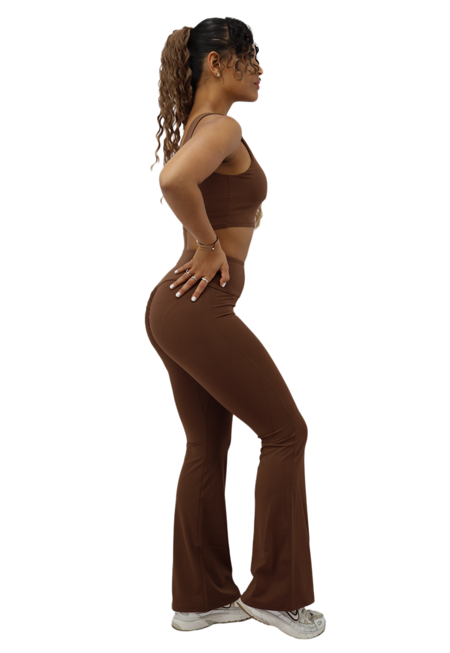 CurveFlow Flare Leggings - Solid Athletics