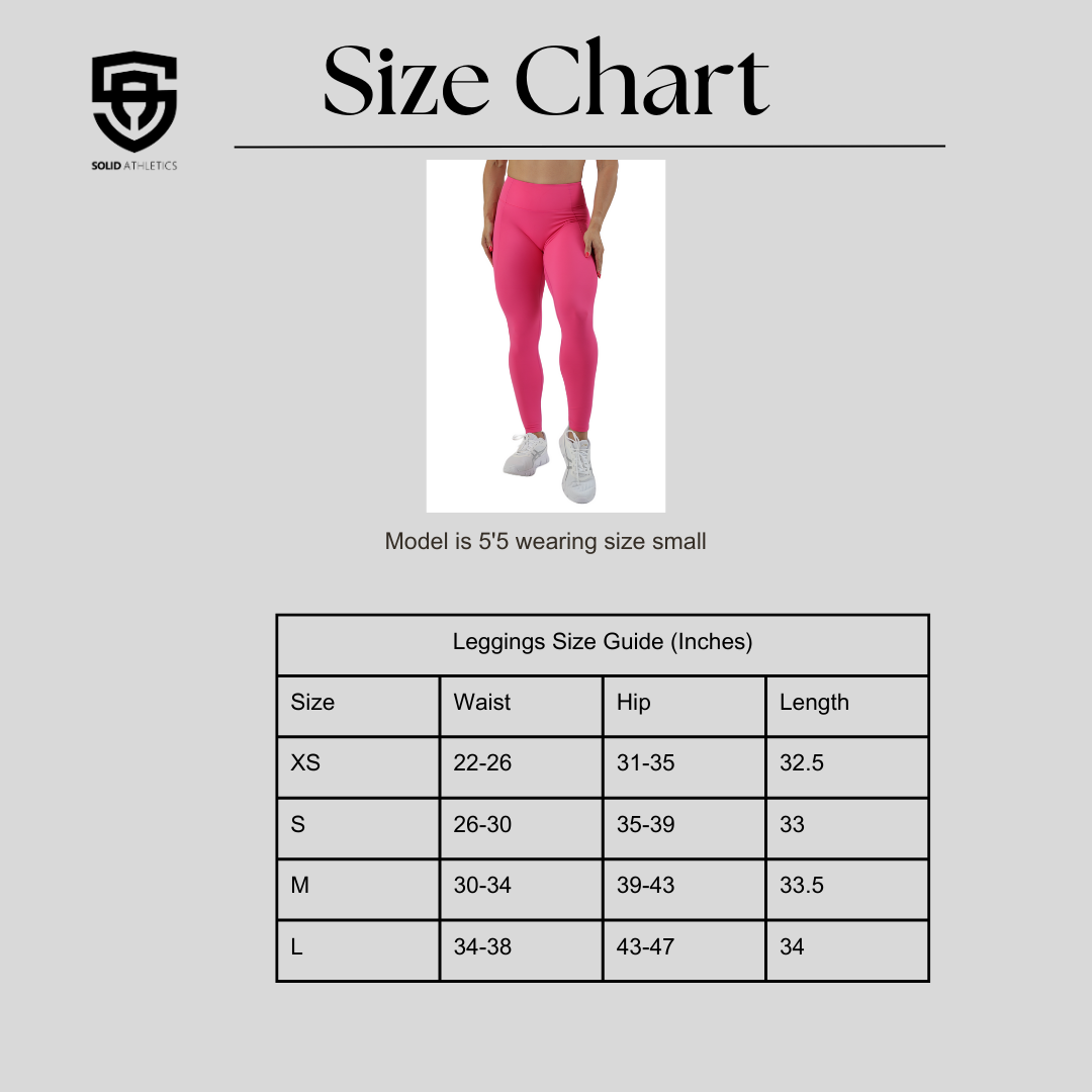 FlexFlow Active Leggings - Solid Athletics