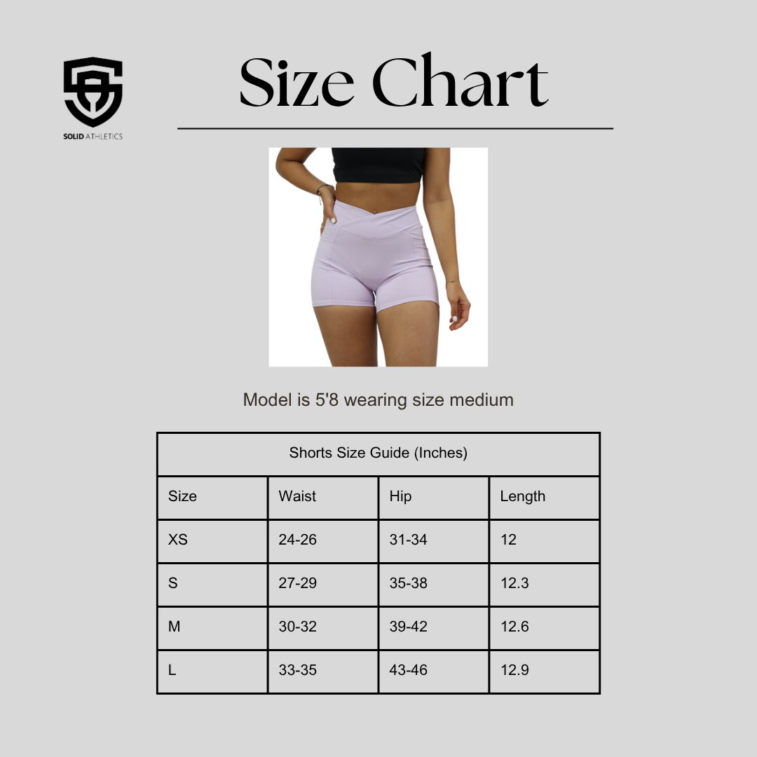 Crossover Pocket Biker Shorts - Solid Athletics