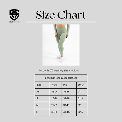 StretchFit Leggings - Solid Athletics