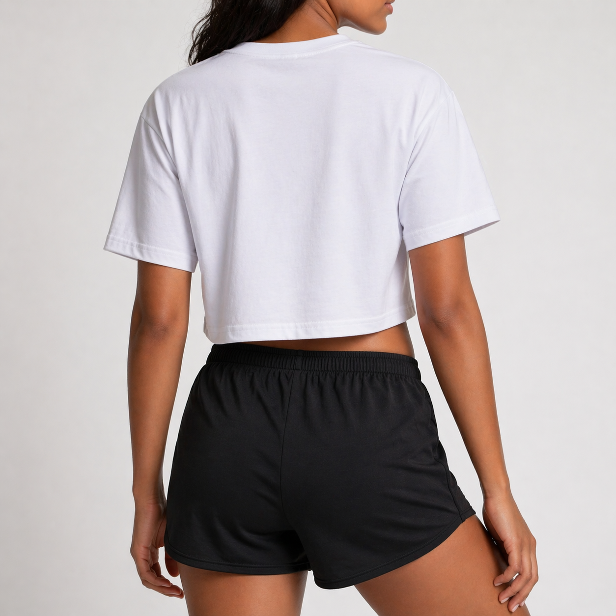 Oversized Crop Tee - Solid Athletics
