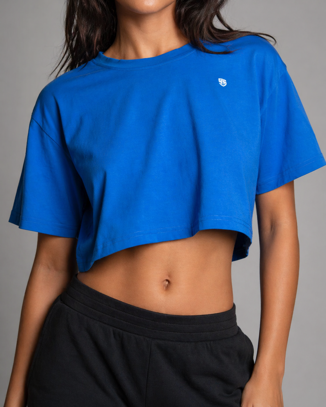 Oversized Crop Tee - Solid Athletics