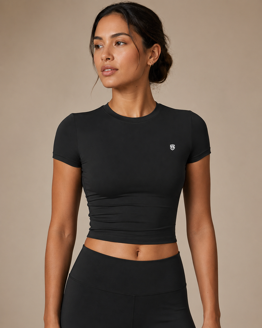 Sculpt-T Crop Top - Solid Athletics