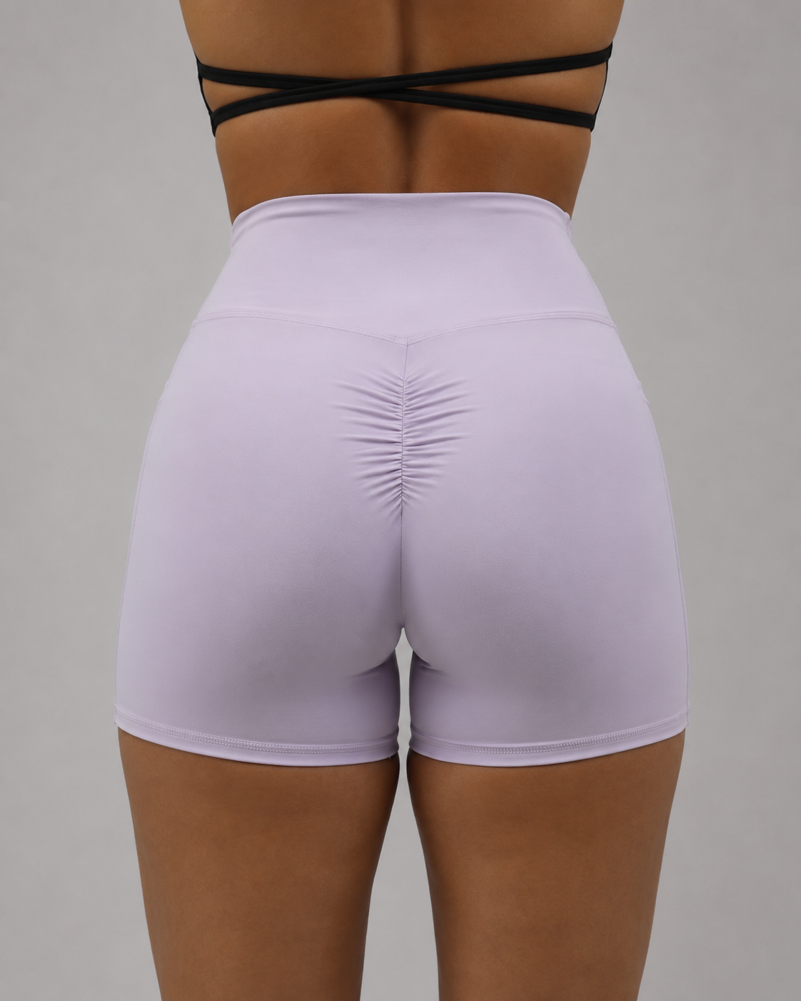 Crossover Pocket Biker Shorts