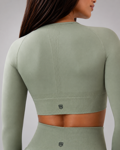 StretchFit Long Sleeve Top - Solid Athletics