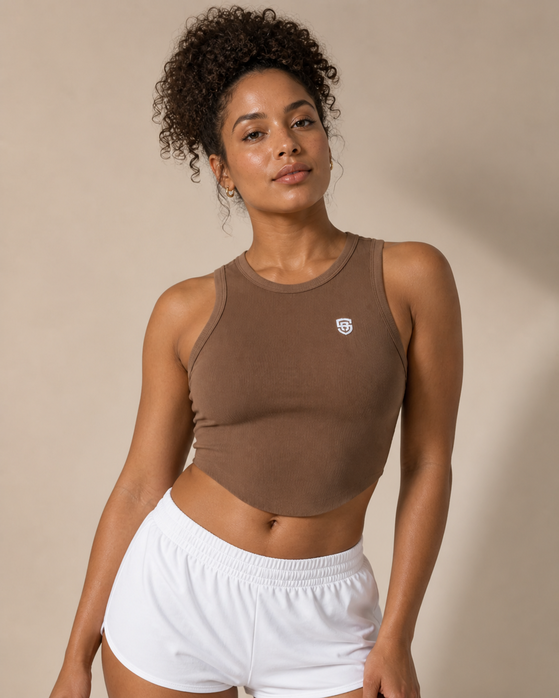 SlimFit Crop Top - Solid Athletics