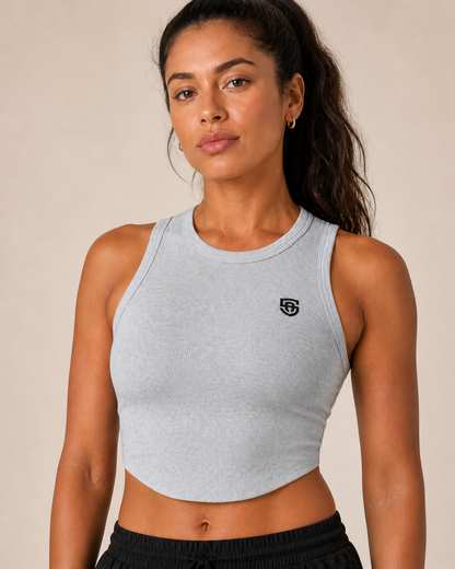 SlimFit Crop Top - Solid Athletics