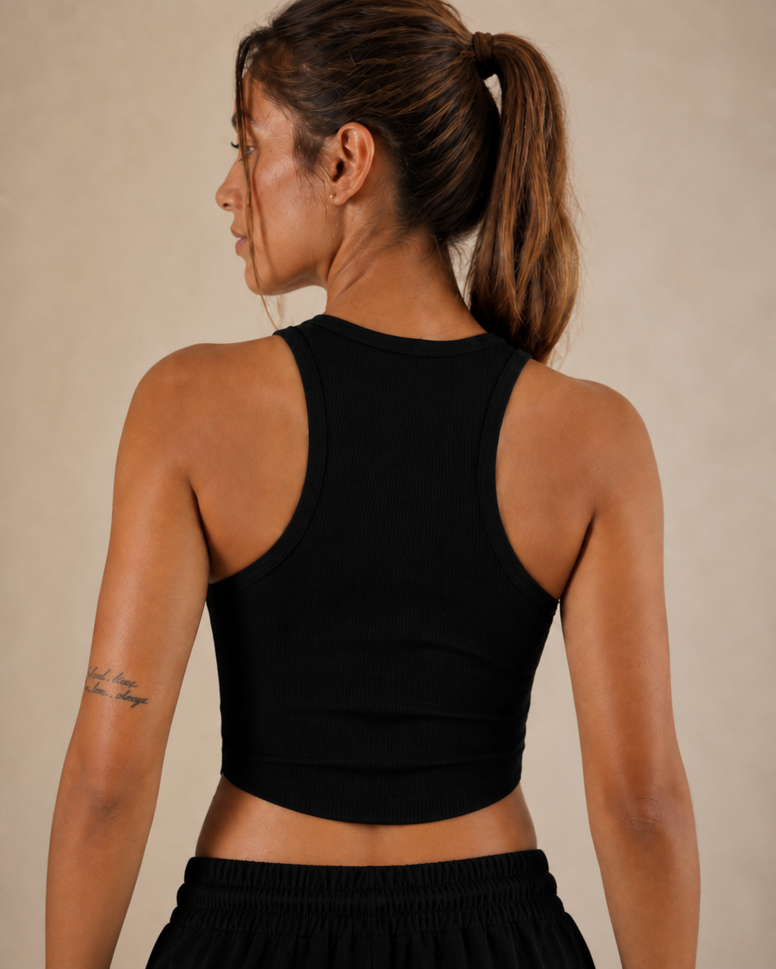 SlimFit Crop Top - Solid Athletics