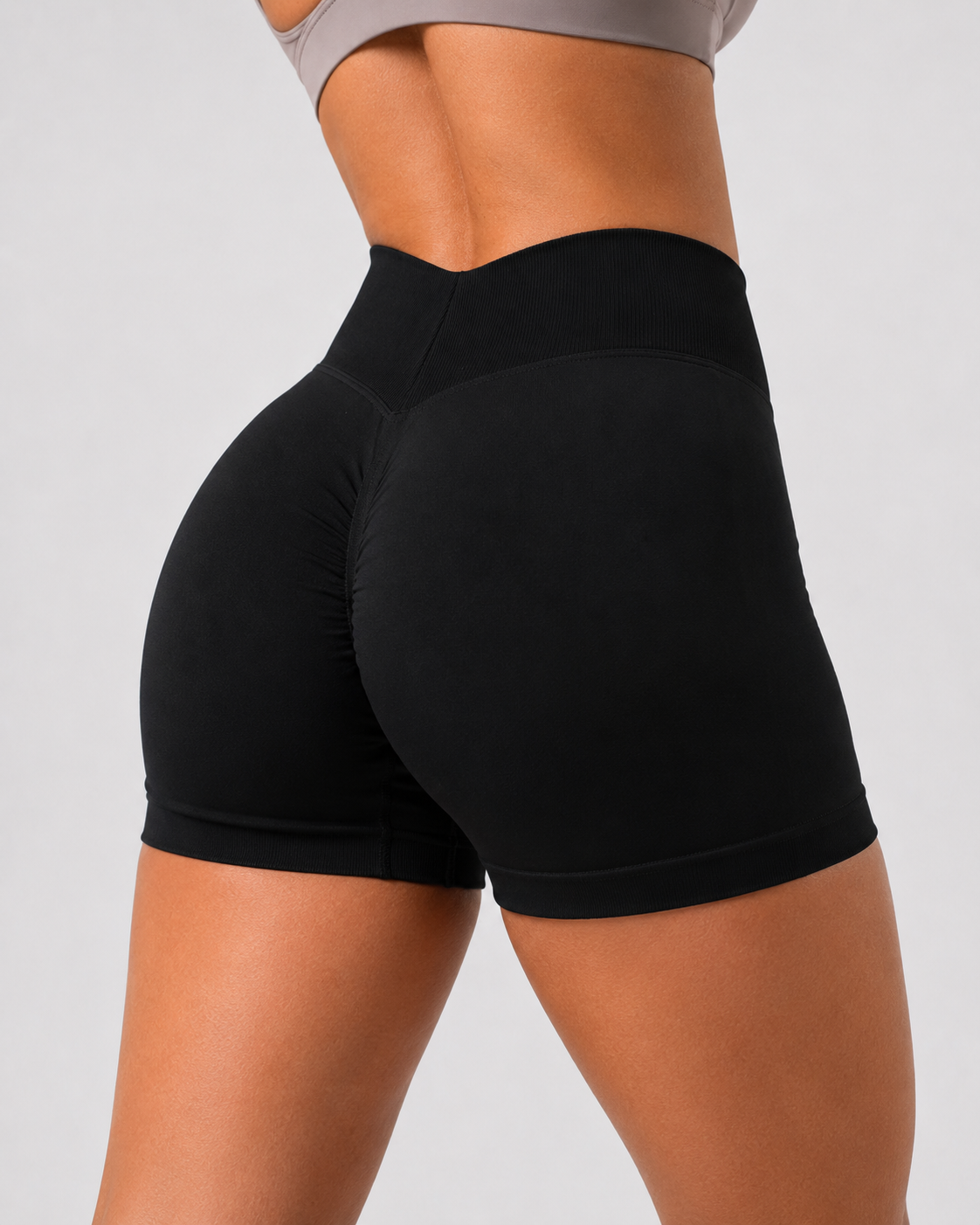 V-Scrunch Shorts - Solid Athletics