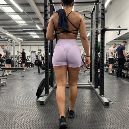 Crossover Pocket Biker Shorts