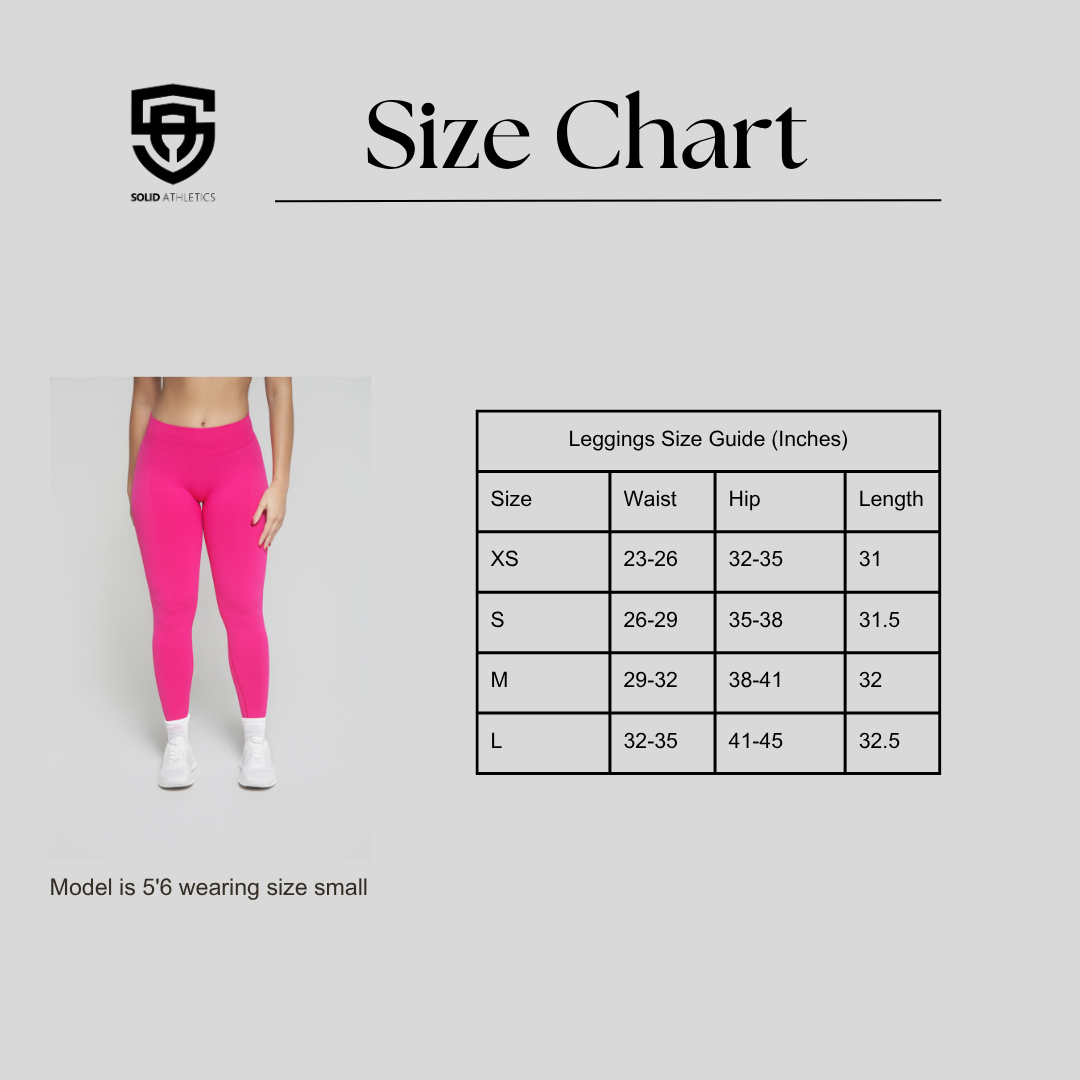 Solid Compression Leggings - Solid Athletics