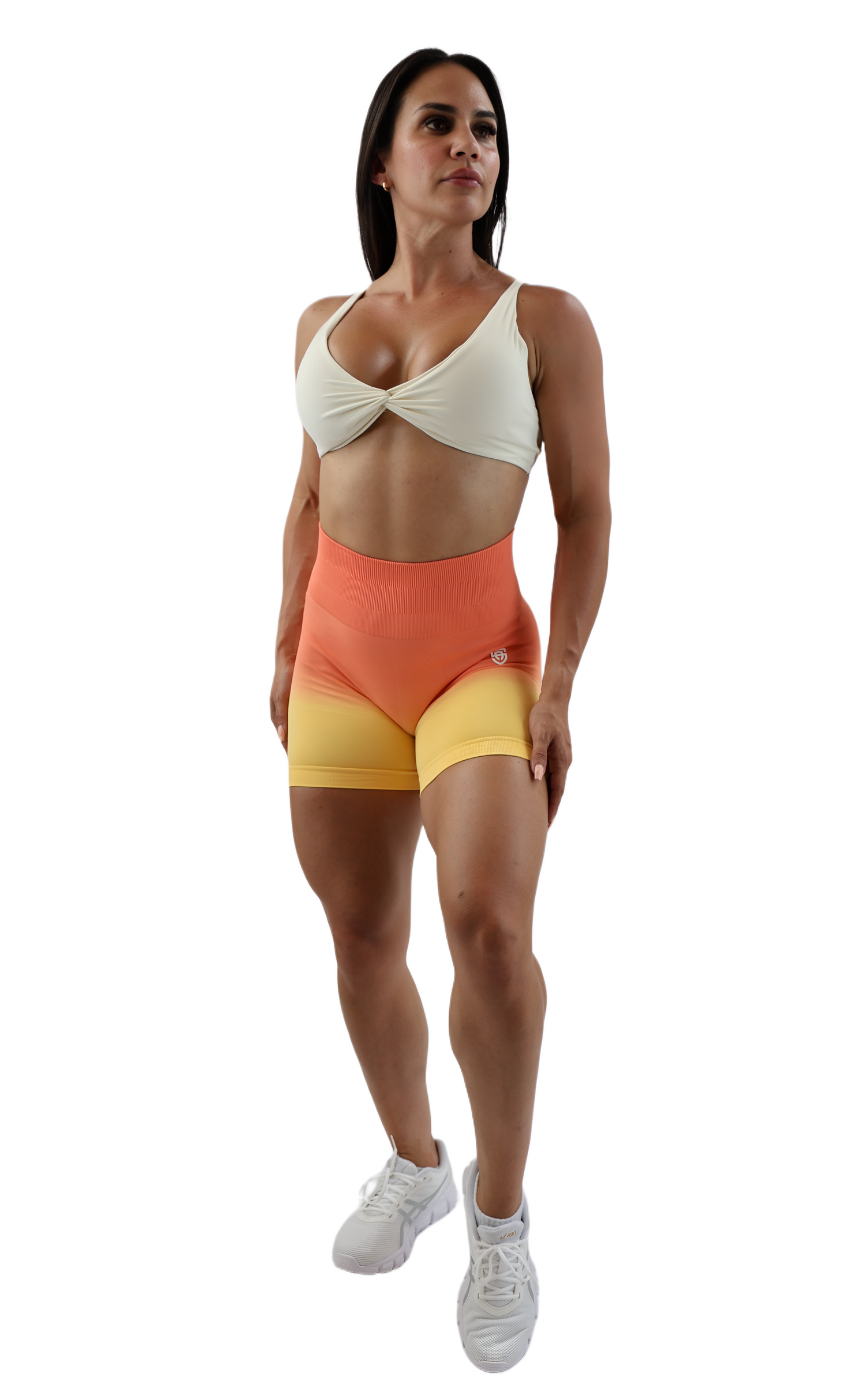 Gradient Glow Scrunch Shorts - Shop Solid Athletics