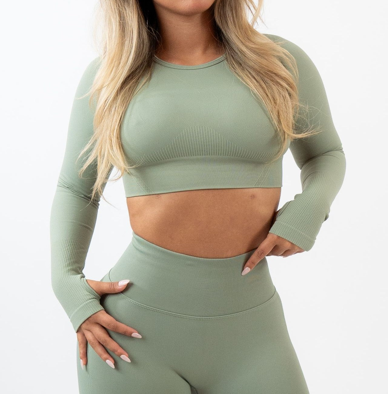 StretchFit Long Sleeve Top - Solid Athletics