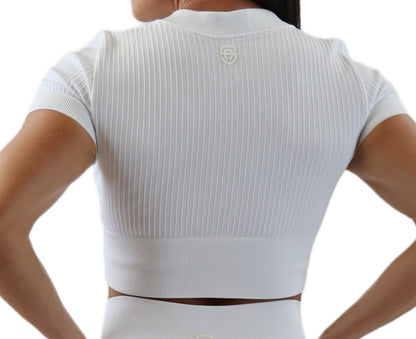 ZipFit Crop Top - Solid Athletics