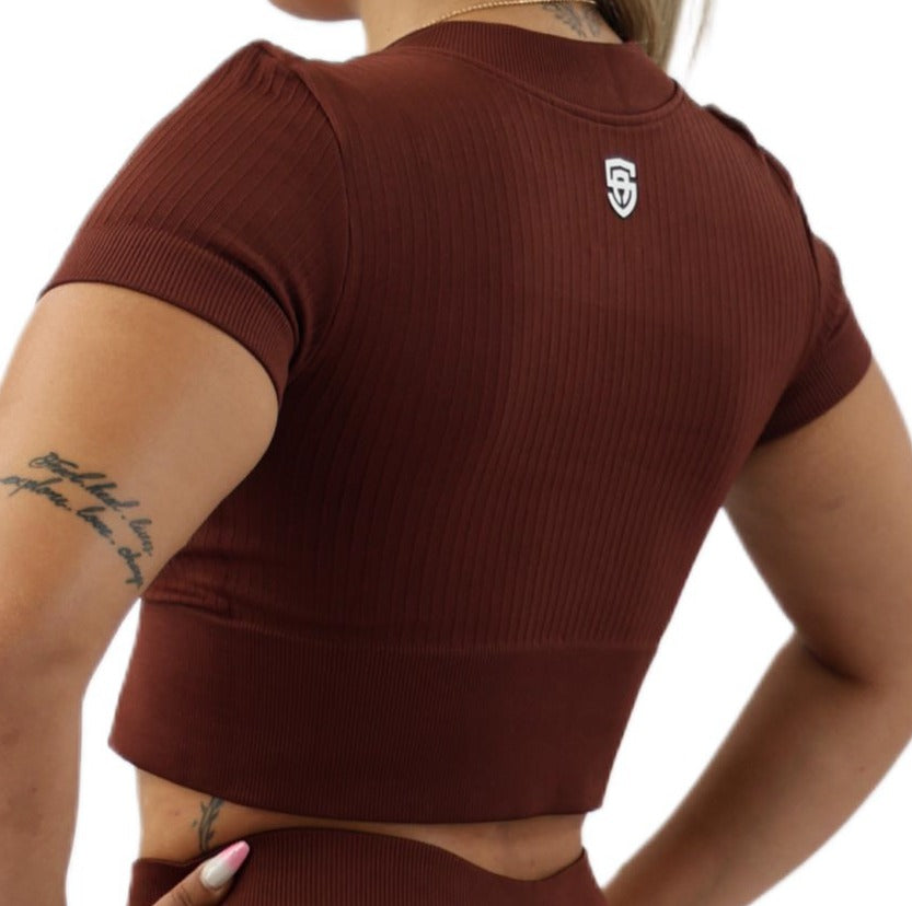 ZipFit Crop Top - Solid Athletics