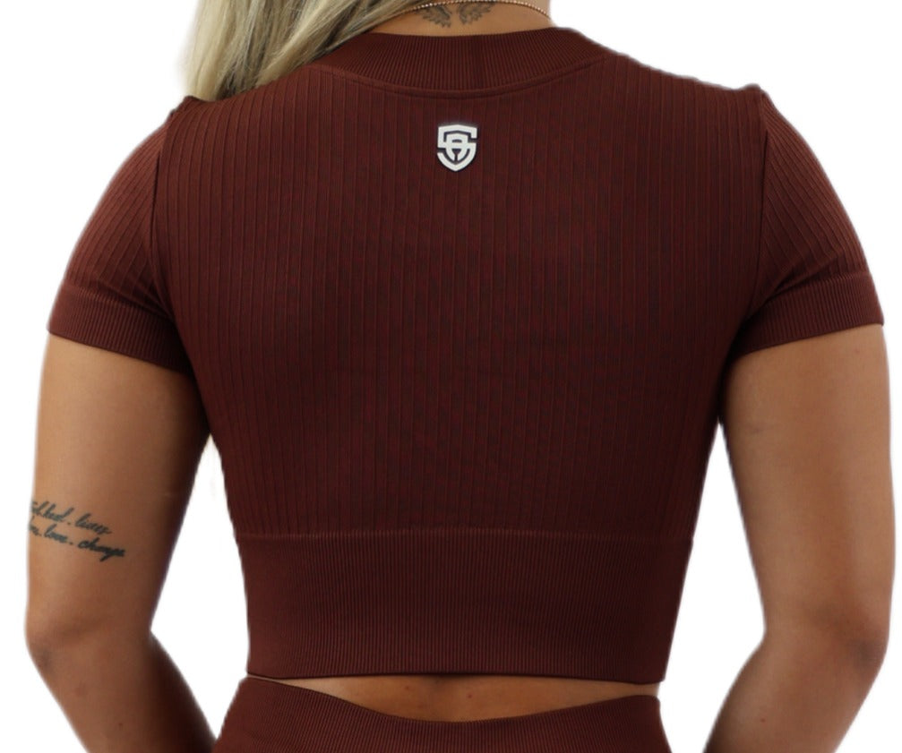 ZipFit Crop Top - Solid Athletics