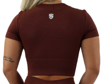 ZipFit Crop Top - Solid Athletics