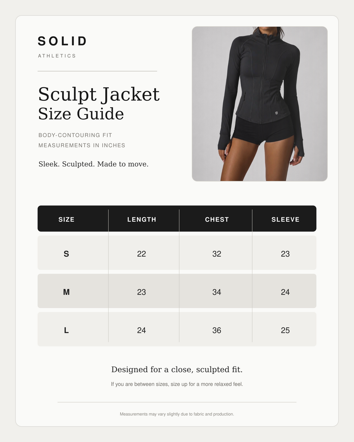 Sculpt Jacket
